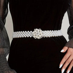 Elastic Belt Waistband Women Dress Belts