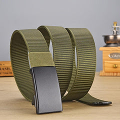 Men's Toothless Auto Belt Canvas 4 Colors