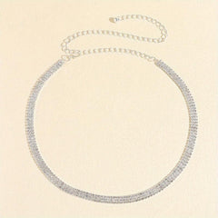 Rhinestone Metal Waist Chain Sparkling Belly Chain Belt for Women