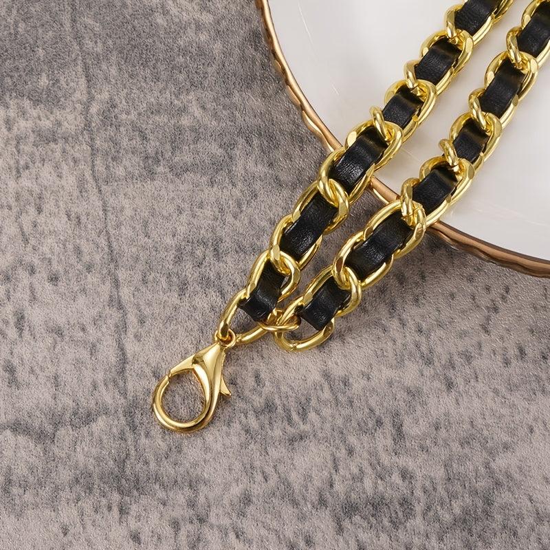 Waist Chain Metal Leather Chain Belt Pants Chain Accessories