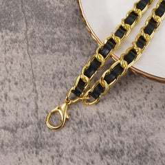 Waist Chain Metal Leather Chain Belt Pants Chain Accessories