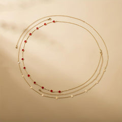 Rhinestone Thin Waist Golden Double Layer Metal Belly Chain Body Jewelry