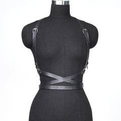 Body Harness Belt Corset Leather Waist Belt Gothic Belt Valentines