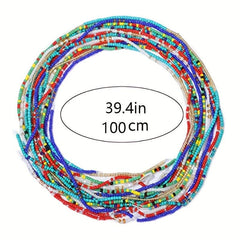 Bohemian Beaded Waist Chain Set Belly Chain Belt For Women