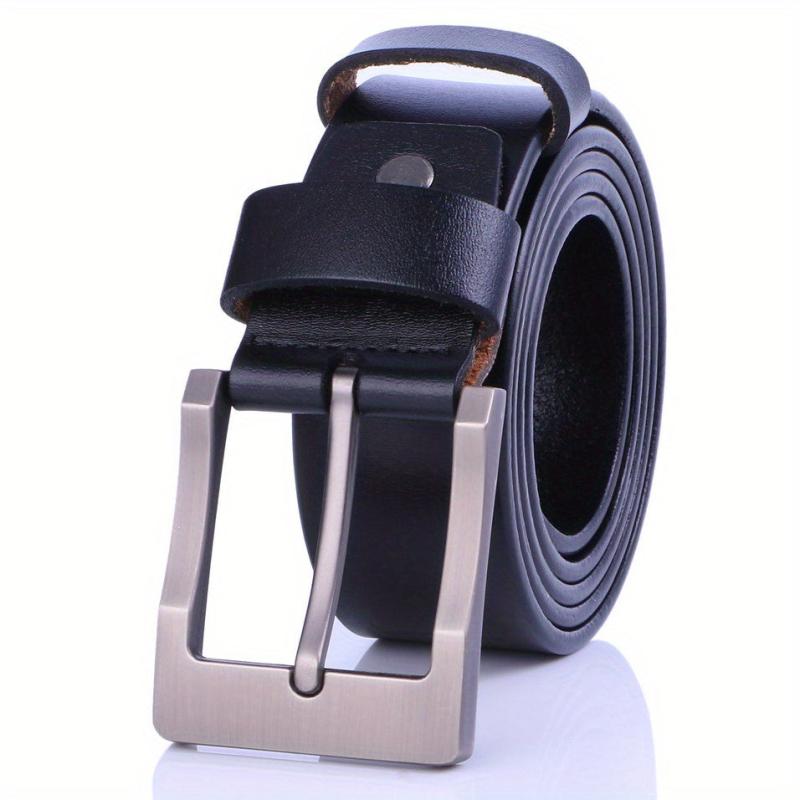 Men's Square Pin Buckle Casual Belt