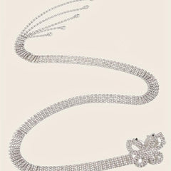 Y2K Rhinestone Tassel Belt for Women