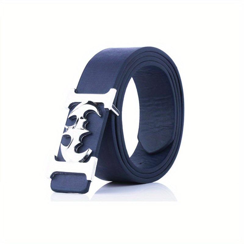 Men's Business Buckle Belt for Outdoor Party