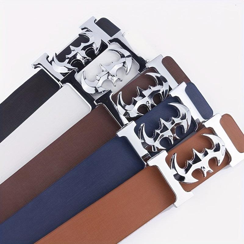 Men's Business Buckle Belt for Outdoor Party