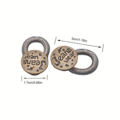 5pcs Button Extenders for Pants and Jeans Adjustable Waistband Expander