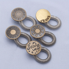 5pcs Button Extenders for Pants and Jeans Adjustable Waistband Expander