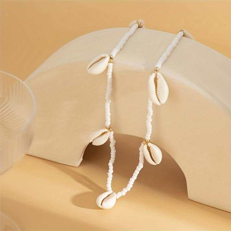 Vintage Shell Pendant Boho Waist Chain for Women