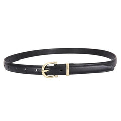 Women's Faux Leather Pin Buckle Waist Belt For Jeans Pants