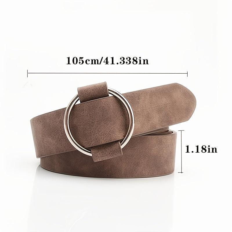 Vintage Style PU Belt for Sweater Coat Dress