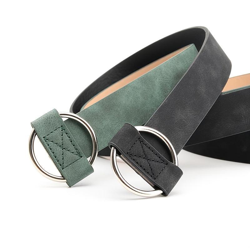 Vintage Style PU Belt for Sweater Coat Dress
