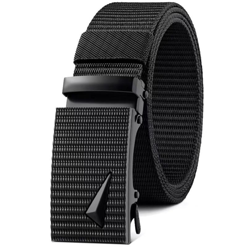 Men Automatic Buckle Nylon Army Tactical Belt Military Waist Canvas Belts