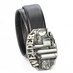 Vintage Welder Belt Buckle Women's Punk Metal Girdle Buckle