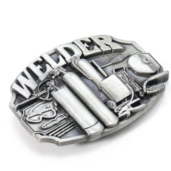 Vintage Welder Belt Buckle Women's Punk Metal Girdle Buckle