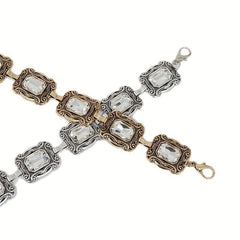 Boho Engraved Metal Chain Belt Vintage Waist Chain