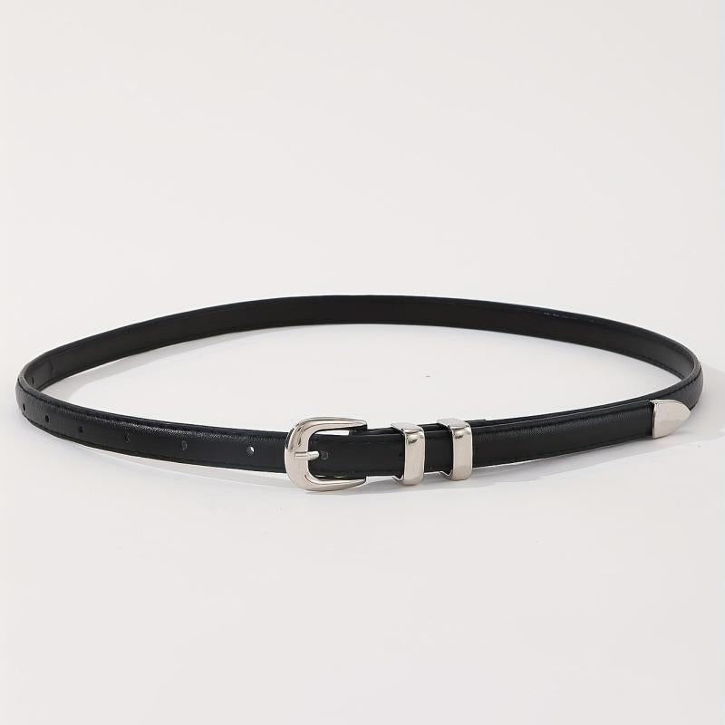 Stylish PU Belt Classic Jeans Pants Waist Belt Girdle For Women
