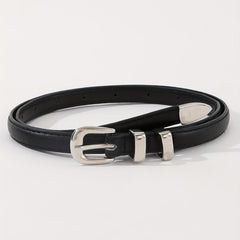 Stylish PU Belt Classic Jeans Pants Waist Belt Girdle For Women