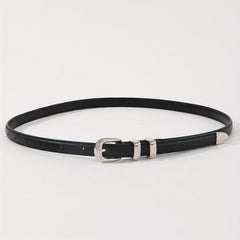 Stylish PU Belt Classic Jeans Pants Waist Belt Girdle For Women
