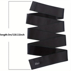 Women's Elastic Waistband Yoga Sauna Belt Fitness Corset Waist Trimmer Sweatband