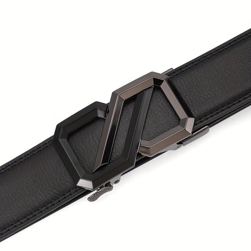 High End Cowhide Leather Men's Business Belt