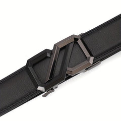 High End Cowhide Leather Men's Business Belt