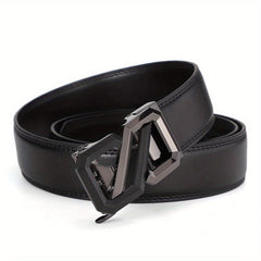 High End Cowhide Leather Men's Business Belt