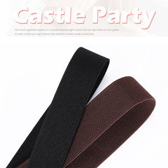 Triangle Alloy Buckle Belts Wide Elastic Waist Stretch Women Belt