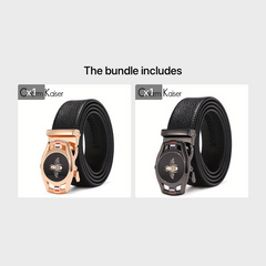 CKB XMF Men's Automatic Buckle Leather Belt