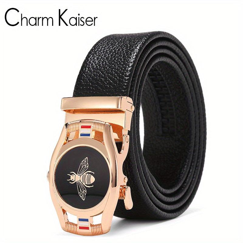 CKB XMF Men's Automatic Buckle Leather Belt