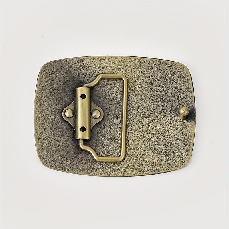 Skull Rectangular Belt Buckle Women Men Western Jeans Accessories
