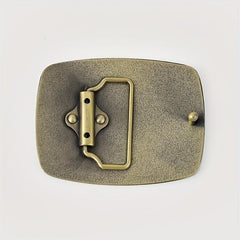 Skull Rectangular Belt Buckle Women Men Western Jeans Accessories