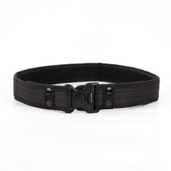 Quick Release Tactical Belt Men's Military Canvas Waistband