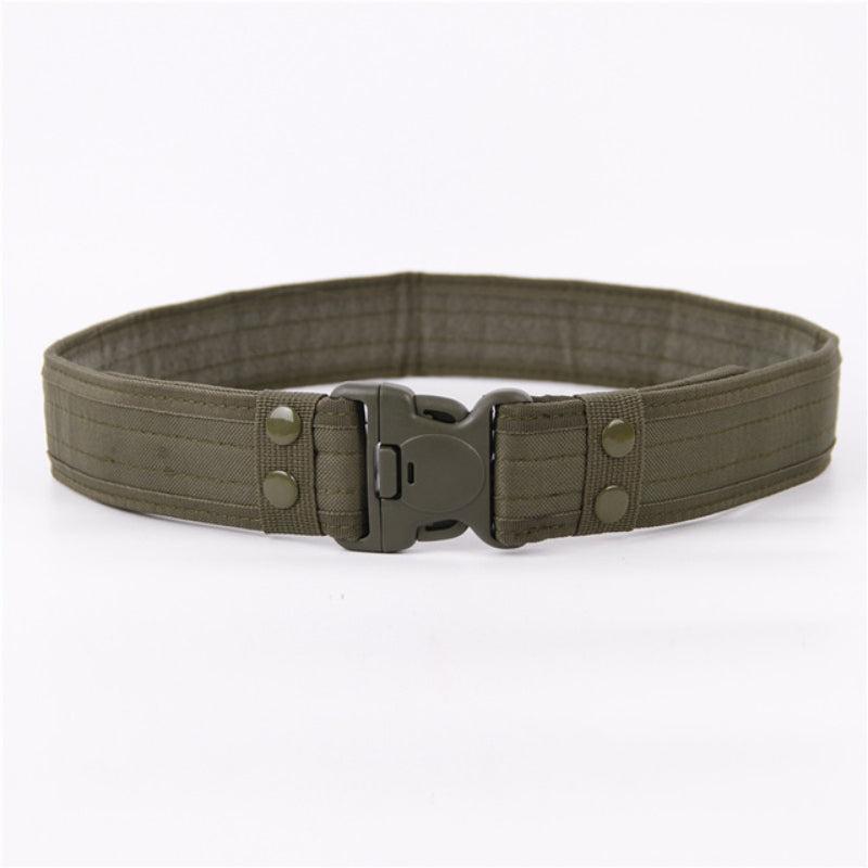 Quick Release Tactical Belt Men's Military Canvas Waistband
