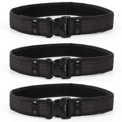 Quick Release Tactical Belt Men's Military Canvas Waistband