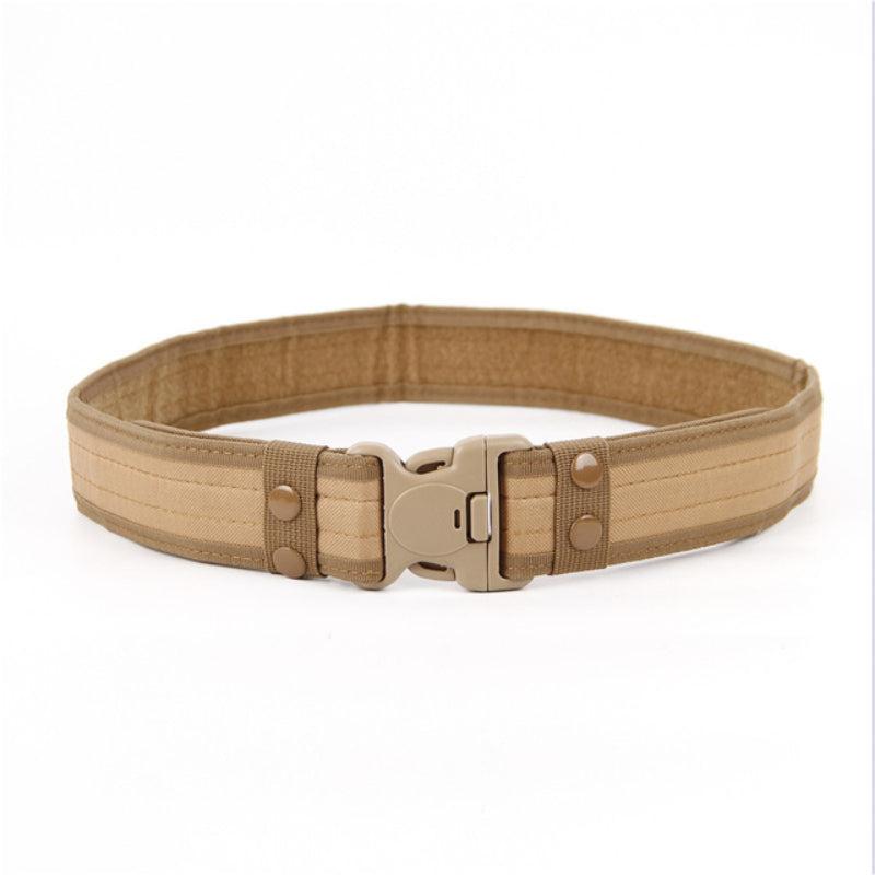 Quick Release Tactical Belt Men's Military Canvas Waistband