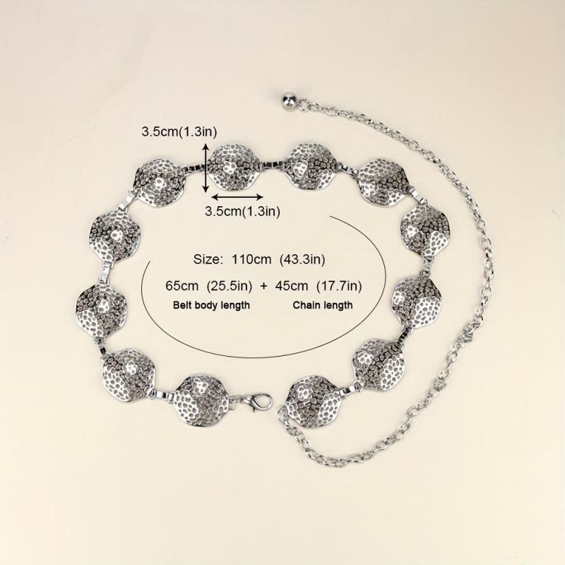 Boho Waist Chain Hollow Out Girdle Beach Dress Accessory