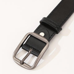Vintage PU Leather Belt Casual Jeans Pants Belt For Women