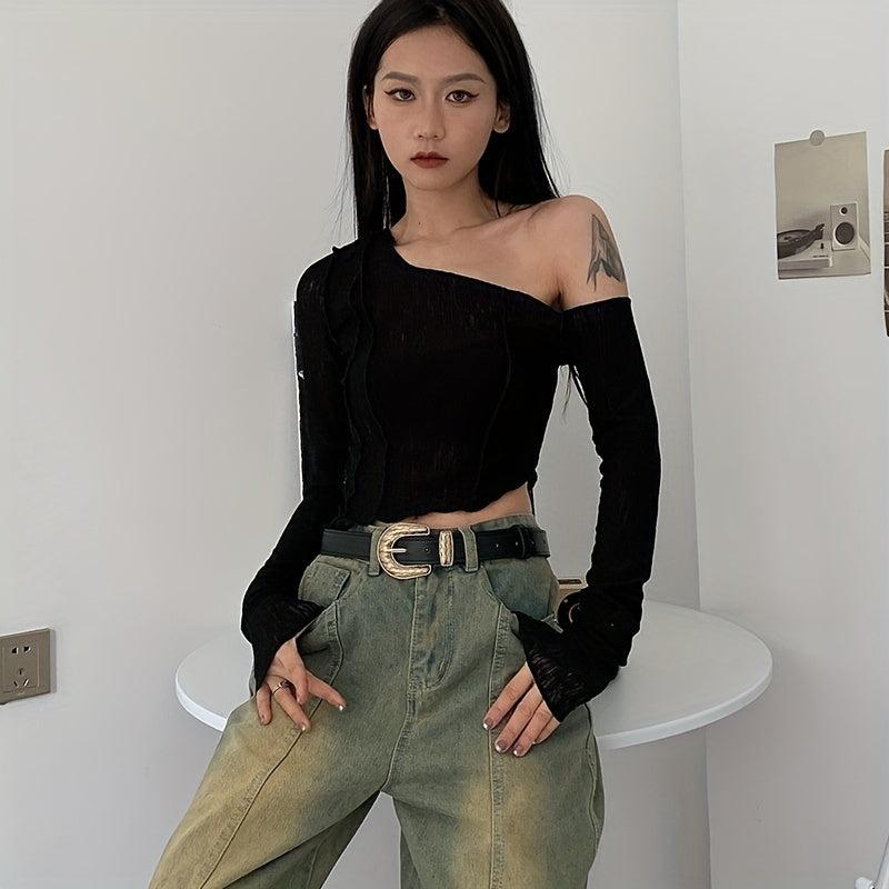 Vintage Braid Pattern Buckle Belt For Women