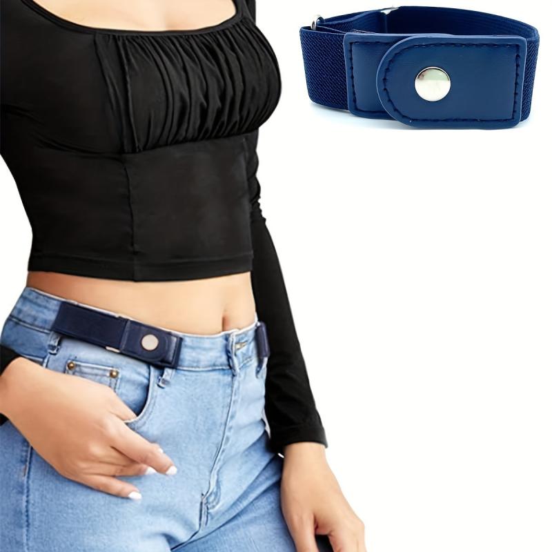 Elastic No Buckle Belts Unisex Adjustable No Show Belts