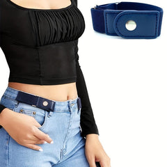 Elastic No Buckle Belts Unisex Adjustable No Show Belts