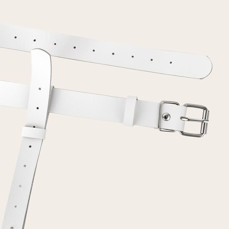 PU Leather Harness Belt Gothic Body Belt for Party Costume Accessories