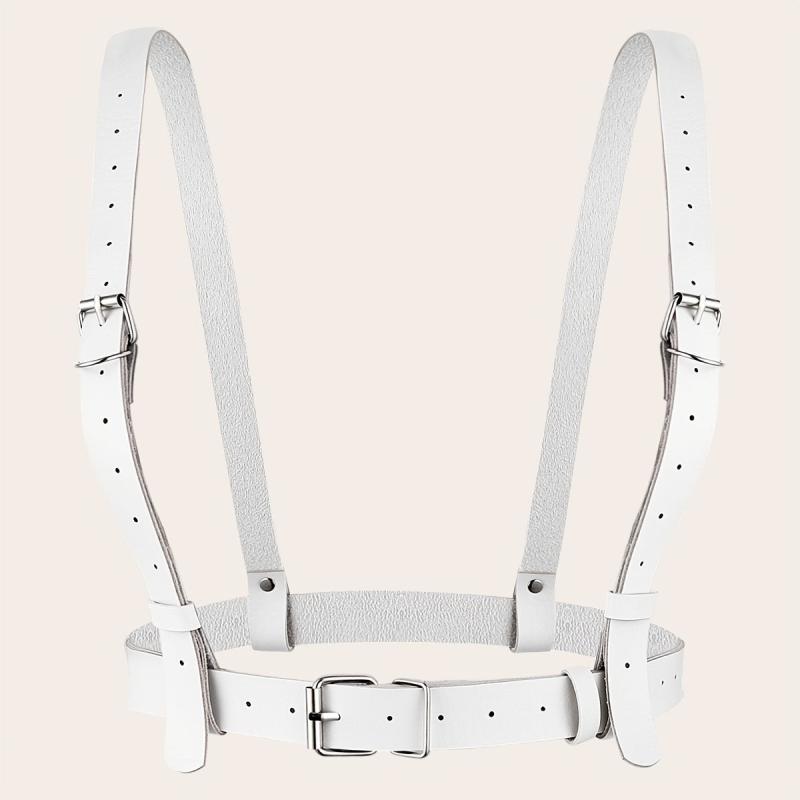 PU Leather Harness Belt Gothic Body Belt for Party Costume Accessories