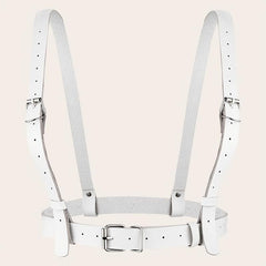 PU Leather Harness Belt Gothic Body Belt for Party Costume Accessories