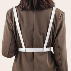 PU Leather Harness Belt Gothic Body Belt for Party Costume Accessories