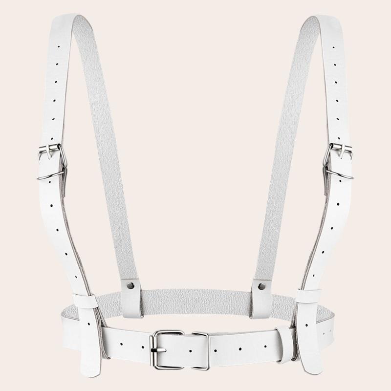 PU Leather Harness Belt Gothic Body Belt for Party Costume Accessories