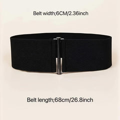 Women's Elastic Waist Belt Wide Corset Belt