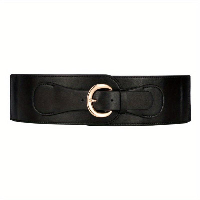 Vintage Elastic Wide Belt for Women Sweater Skirt Girdle Punk Coat